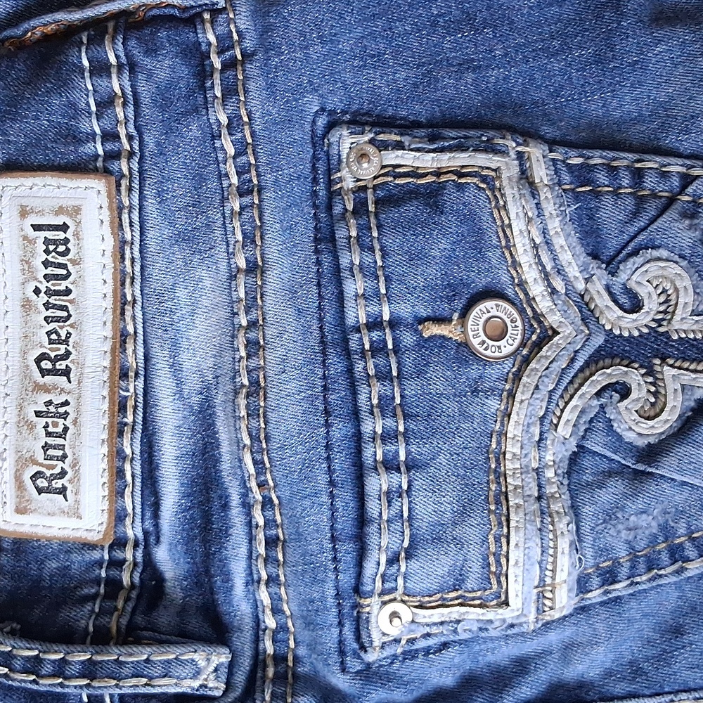 Rock Revival Size 27 Skinny Abrienda - Picture 2 of 14
